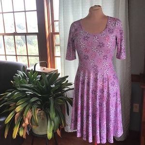 Lularoe Nicole, L, lilac